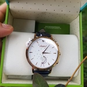 Navy Blue Kate Spade Hybrid Smartwatch